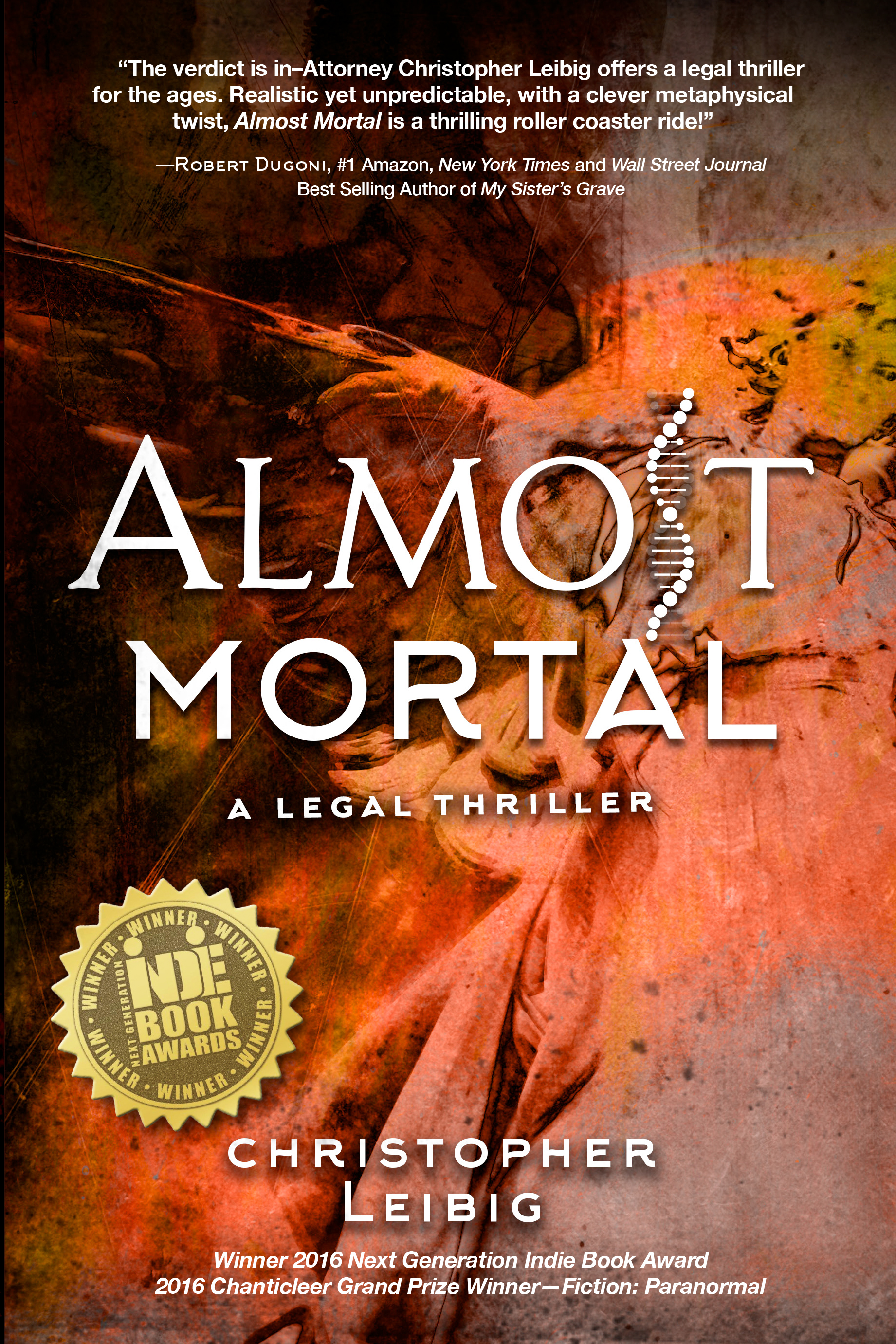 Almost Mortal in Amazon's Top 100 Legal Thrillers!
